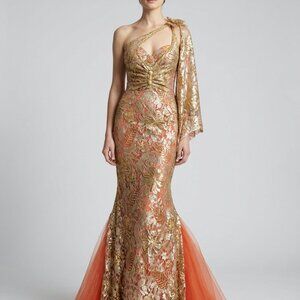 👑Luxury Couture Designer Party Prom Wedding Evening Cocktail Runway Gown Dress